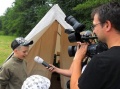 Reportéři TV Nova na táboře 