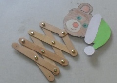 Výtvarka  - vystřelovací panáčci