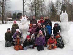 Zimní tábor na Pstruží